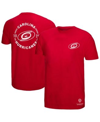 Mitchell & Ness - Men's Red Carolina Hurricanes Penalty Box 2.T-Shirt