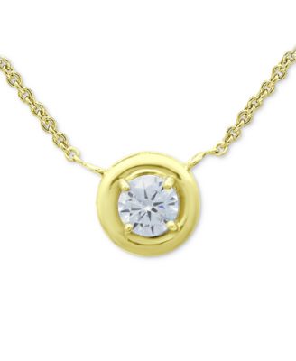 Giani Bernini - Cubic Zirconia Framed 16" Pendant Necklace