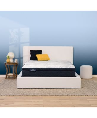 Serta - Perfect Sleeper Adoring Night 11" Plush Euro Top Mattress Set, Queen