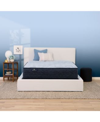 Serta - Perfect Sleeper Blue Lagoon Night 13" Plush Mattress Set, California King