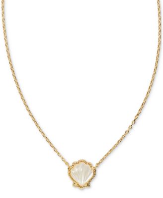 Kendra Scott - 14k Gold-Plated Stone Shell 19" Pendant Necklace