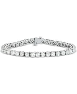 Macy's - Diamond Tennis Bracelet (12 ct. t.w.) in 14k White Gold