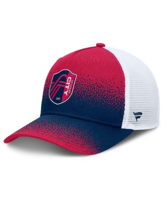 Fanatics - Men's Red St. Louis City SC Libero Trucker Adjustable Hat