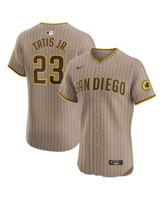 Nike - Men's Fernando Tatis Jr. Sand San Diego Padres Alternate Elite Player Jersey
