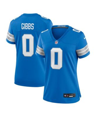 Nike - Women's Jahmyr Gibbs Blue Detroit Lions Game Player Jersey