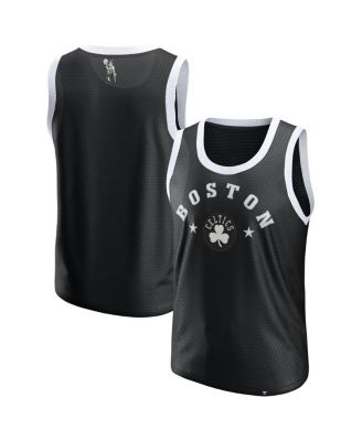 Fanatics - Men's&nbsp; Black Boston Celtics Mesh Tank Top