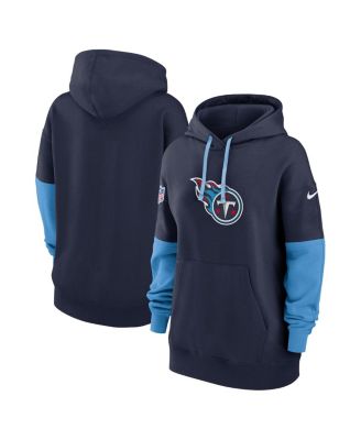 Nike - Women's Navy Tennessee Titans 2024 Sideline Essential Fleece Pullover Hoodie