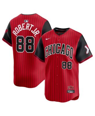 Nike - Men's Luis Robert Jr. Red/Black Chicago White Sox 2025 City Connect Limited Player Jersey