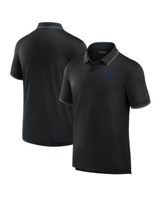 Fanatics - Men's Black Tampa Bay Lightning Front Office Pique&nbsp;Polo