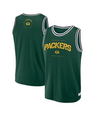 Fanatics - Men's Green Green Bay Packers Elements Future Ground Jersey Tank Top