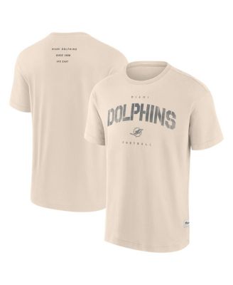 Fanatics - Men's Cream Miami Dolphins Elements Weathered Tonal Future Ground T-Shirt
