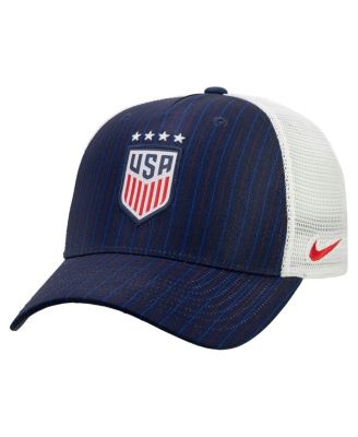 Nike - Men's and Women's Navy USWNT Rise Printed Trucker Adjustable Hat