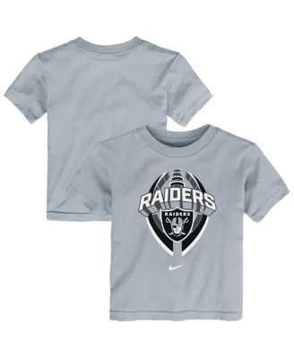 Nike - Toddler Gray Las Vegas Raiders Icon Legend T-shirt