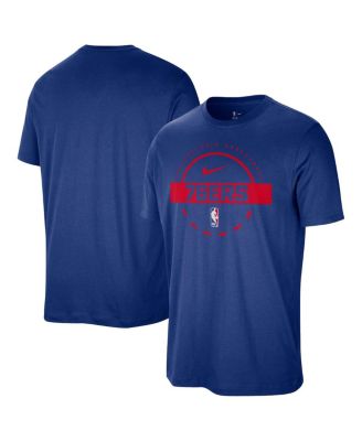 Nike - Men's Royal Philadelphia 76ers Authentic Practice T-Shirt