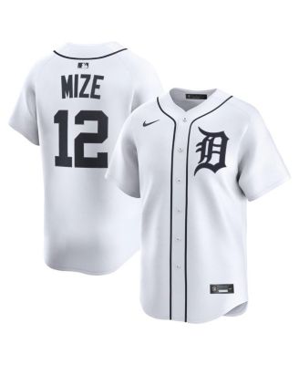 Nike - Men's Casey Mize White Detroit Tigers Home Limited Player Jersey