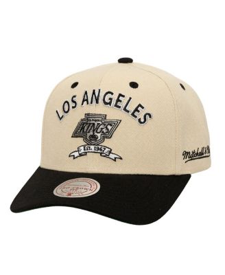 Mitchell & Ness - Men's&nbsp;Cream Los Angeles Kings Soul Legacy Defined Two-Tone Pro Crown Adjustable Hat