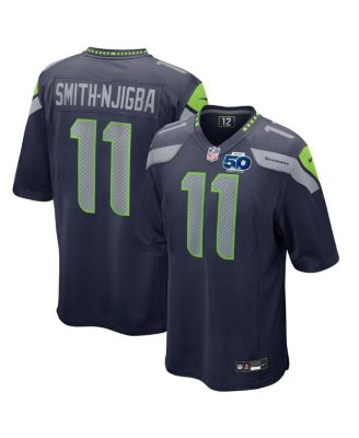 Nike - Men's Jaxon Smith-Njigba College Navy Seattle Seahawks Team 50th Season Game Jersey