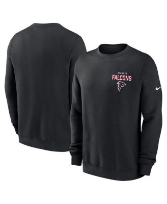 Nike - Men's Black Atlanta Falcons Primetime Club Fleece Pullover Sweatshirt
