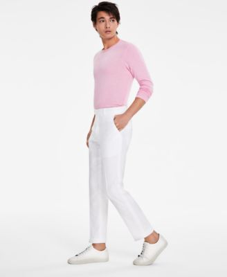 Tommy Hilfiger - Men's Modern-Fit Linen Pants