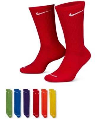 Nike - Socks, Dri Fit Crew 6 Pack