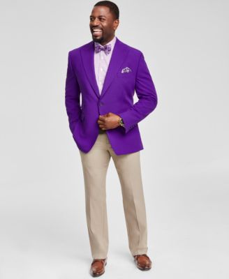 Tayion Collection - Men's Classic-Fit Solid Sport Coat