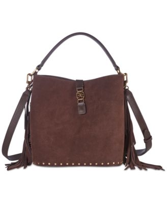 Sam Edelman - Pryce Small Suede Crossbody Bucket