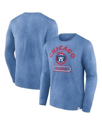 Fanatics - Men's Royal Chicago Cubs Circus Catch Long Sleeve T-Shirt