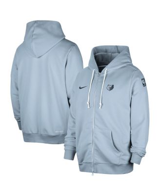 Nike - Men's Light Blue Memphis Grizzlies Authentic Standard Issue Full-Zip Hoodie Jacket