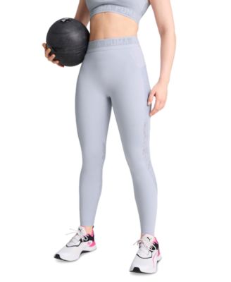 Puma - Women's Lace Mesh Logo High-Waist 7/8 Leggings
