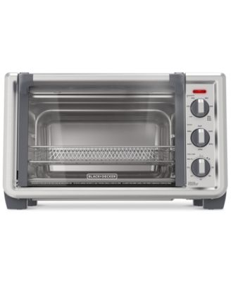 Black & Decker - 6-Slice Crisp N Bake Air Fry Convection Oven