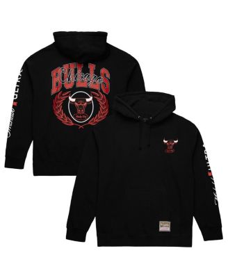 Mitchell & Ness - Men's Black Chicago Bulls NBA x Michelob Ultra Swish Sip Pullover Hoodie