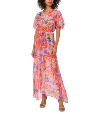 Vince Camuto - Women's Floral-Print Maxi Dress