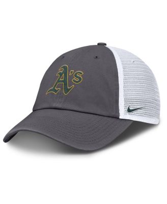 Nike - Men's Gray Athletics Adjustable Trucker Hat