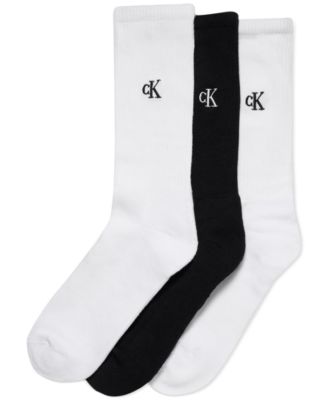 Calvin Klein - Men's Cushioned Crew Socks, 3-Pack