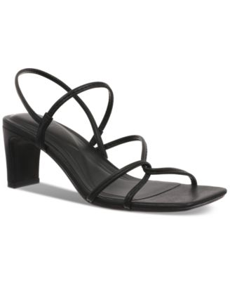 On 34th - Women's Cloverr Strappy Block-Heel Sandals