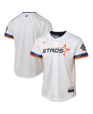 Nike - Big Boys and Girls White Houston Astros 2025 City Connect Limited Jersey
