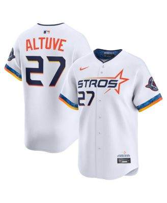 Nike - Men's Jose Altuve White Houston Astros 2025 City Connect Limited Player Jersey