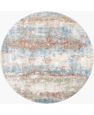 Livabliss - Brunswick BWK-2327 6'7"x6'7" Round Area Rug