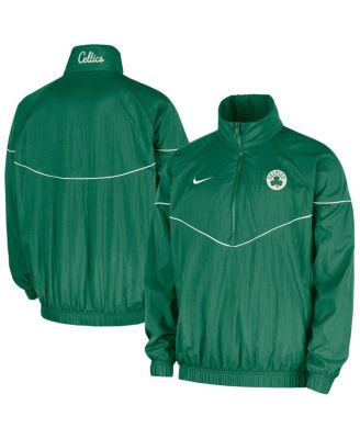 Nike - Kelly Green Boston Celtics Courtside Windrunner Woven Half-Zip Jacket