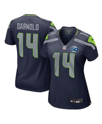 Nike - Women's Sam Darnold College Navy Seattle Seahawks Team 50th Season Game Jersey