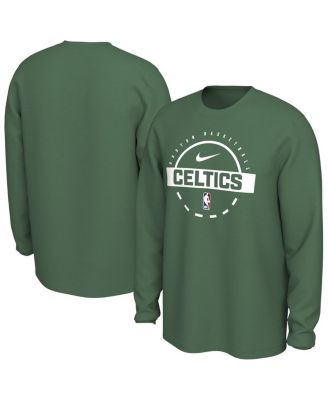 Nike - Men's Kelly Green Boston Celtics Authentic Long Sleeve Practice T-Shirt