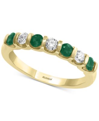 EFFY Collection - Gemstone (3/8 ct. t.w.) & Diamond (1/4 ct. t.w.) Band in 14k Gold