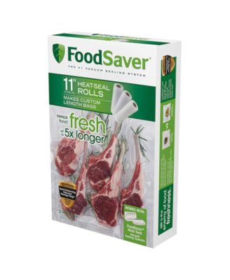 FoodSaver - 11" x 16 Vacuum Seal Roll with BPA-Free Multi-Layer Construction for Food Preservation, 3-Pack