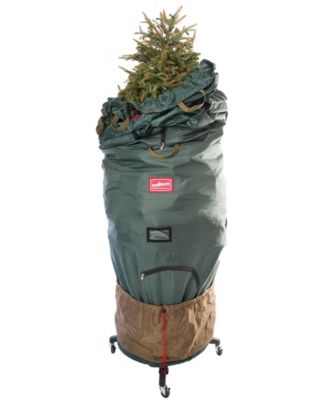 TreeKeeper - Large Upright Tree Storage Bag w/ Rolling Tree Stand
