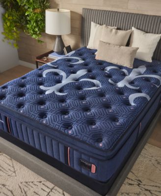 Stearns & Foster - Lux Estate 16" Soft Euro Pillowtop Innerspring Luxury Mattress Set - Twin XL