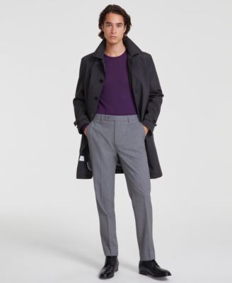Calvin Klein - Men's Slim-Fit Solid Dress Pants