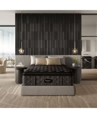 Beautyrest - Black Series Three 16.25" Medium Pillowtop Mattress Set - Twin XL