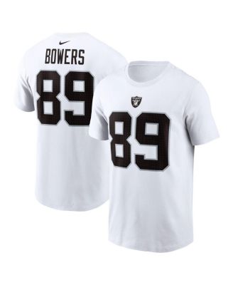 Nike - Men's Brock Bowers White Las Vegas Raiders Name Number T-Shirt