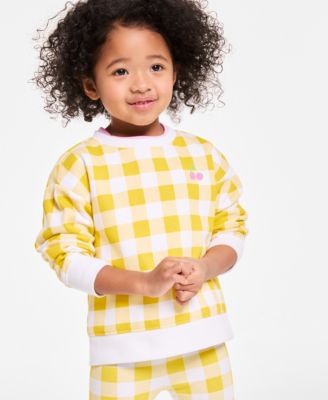 Epic Threads - Toddler Girls Gingham Sweatshirt