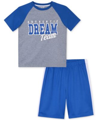 Max & Olivia - Big Boys Dream Team Shorts Pajama Set